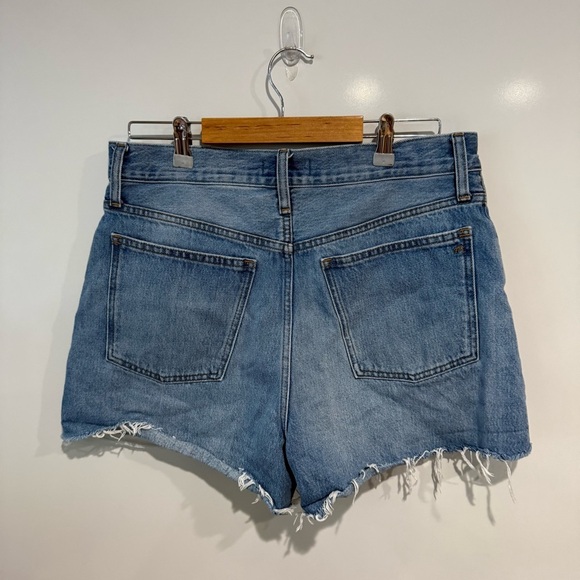 Madewell The Dadjean dad Jean Short in Hermann Wash - Picture 5 of 10